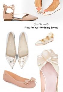wedding photo - Our Favorite Flats for your Wedding