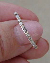 wedding photo - Forest Green Sapphire Diamond Ring 14k White Gold For Accidentallyinlove 