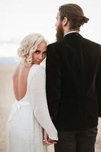wedding photo - Achingly Cool Secret Las Vegas Elopement