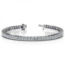 wedding photo -  4 Carat Diamond Tennis Bracelet - Mother's Day Gifts - Diamond Tennis Bracelets for Women - Raven Fine Jewelers - Bracelets for Women