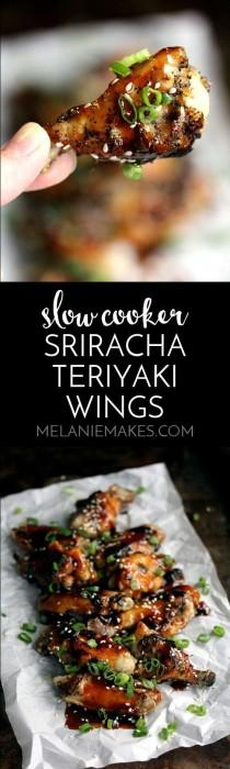 wedding photo - Slow Cooker Sriracha Teriyaki Wings