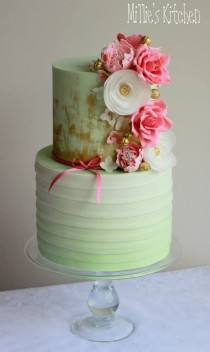 wedding photo - Wedding Cakes, Green. Indian Wedding Magazine