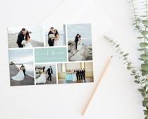 wedding photo - Wedding Thank You Postcard, Wedding Photo Postcard, Wedding Thank You