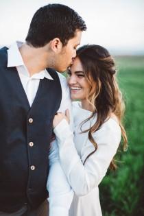 wedding photo - Relaxed and Romantic Prairie Elopement Inspiration
