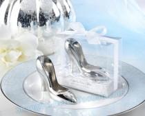wedding photo -  Cinderella High Heels Bottle Opener Wedding Souvenirs WJ111