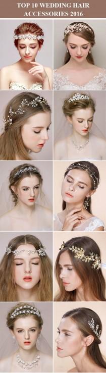 wedding photo - Unique Hair Accessories & Headbands