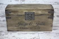 wedding photo - Wedding Card Holder, Also Used As Baby Shower, Wedding Shower, Graduation Card Box, In Rustic Driftwood Or Rustic White