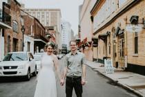 wedding photo - Cool, Candid Elopement in New Orleans