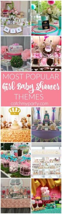 wedding photo - Most Popular Girl Baby Shower Themes