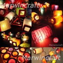 wedding photo - Battery Powered LED 20 Asian Multi Color Chinese Paper Lantern Fairy String Lights Patio Party Wedding Gift Wall Hanging Home Decor Japenese