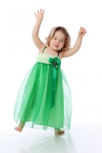 wedding photo - Green Girl dress, Ariel Dress, Kid Dress, Toddler Dress, Tutu Dress, Fairy Dress, Girl Dress, Princess Dress, Girl Gown, Birthday Dress