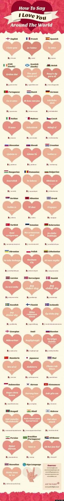 wedding photo - How To Say 'I Love You' In Any Language