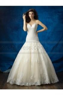 wedding photo -  Allure Bridals Wedding Dress Style 9372