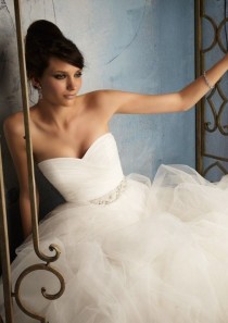 wedding photo - A-Line Sweetheart Pleat Bridal Gown
