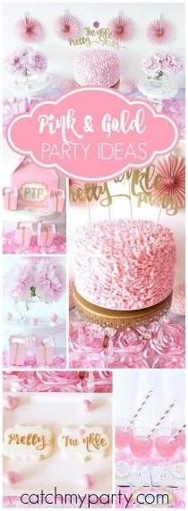 wedding photo - Pink & Gold / Office Party "PTP Brand Makeover Party"