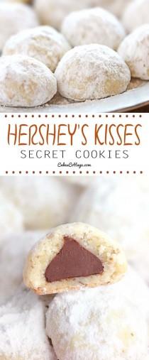 wedding photo - Hershey's Secret Kisses Cookies