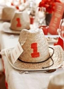 wedding photo - {Cowboys   Cotton}: A Palette Of Red, Camel   White