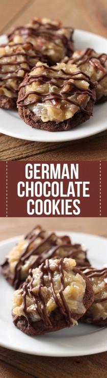 wedding photo - German Chocolate Cookies