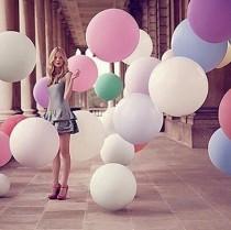 wedding photo - Colorful Balloons