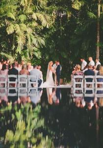 wedding photo - An Elegant Poolside Wedding In Honolulu