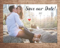 wedding photo - Photo Calendar Save Our Date [ DIGITAL FILE ]