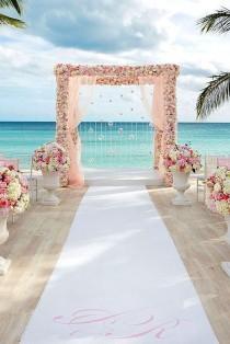 wedding photo - Gorgeous Beach Wedding Decoration Ideas