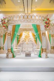 wedding photo - Amita S. Photography, Kavita And Saharsh, Hilton Tampa Downtown, Suhaag Garden, Indian Wedding Decorator, Florida Destination Wedding, Mandap Ideas