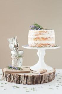 wedding photo - Rosemary Lavender Cake