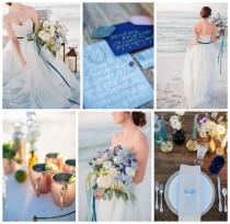 wedding photo - Wedding Inspiration – Sunrise By The Sea 