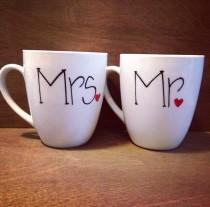 wedding photo - Mr Mrs Wedding Coffee Mugs