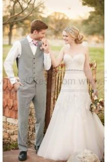 wedding photo -  Essense Of Australia Atrapless A-Line Wedding Dress Style D2122