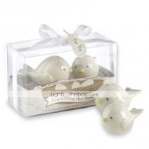 wedding photo -  Beter Gifts®Recipient Gifts -Love Birds Salt and Pepper Shakers Kitchen Wedding Favors