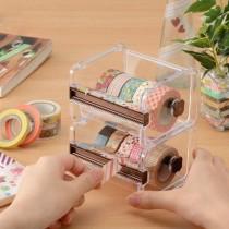 wedding photo - Washi tape dispenser Storage Case / Masking Tape Organizer / Washi Tape Holder/Tape cutter