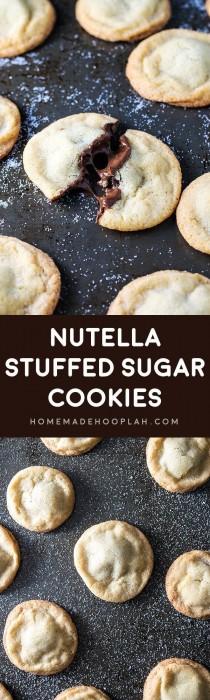 wedding photo - Nutella Stuffed Sugar Cookies
