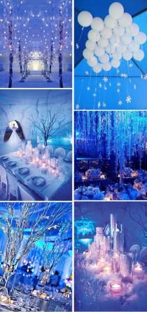 wedding photo - 35 Breathtaking Winter Wonderland Inspired Wedding Ideas