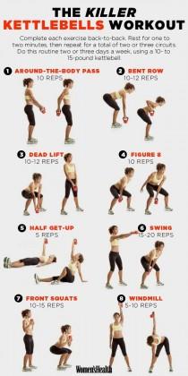 wedding photo - 8 Kettlebell Exercises That'll Sculpt Your Entire Body