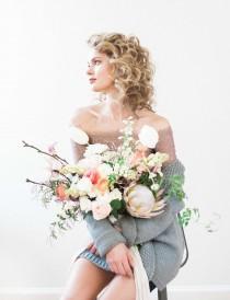 wedding photo - Ethereal Floral Boudoir Inspiration