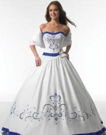 wedding photo - White Quinceanera Dresses - Pictures Of White Quinceanera Dress Styles
	

 - Mis Quince Mag
