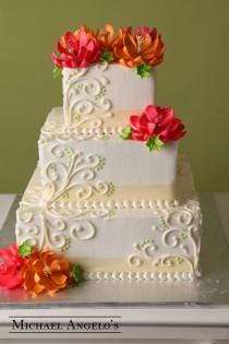 wedding photo - Orange Lotus  - Michael Angelo's Bakery