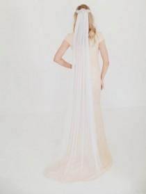 wedding photo - Calista - English Silk Tulle veil