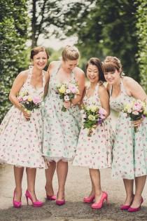 A Very British 50’s Retro And Colourful Afternoon Tea Style Wedding wedding photo - A Very British 50’s Retro And Colourful Afternoon Tea Style Wedding