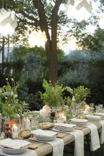 wedding photo - Gorgeous Wedding Garden Decor