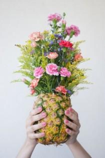 wedding photo - DIY Ideas: 2 Opciones Para Decorar Con Flores Naturales