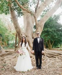 wedding photo - Bohemian Garden Wedding In Florida - Weddingomania