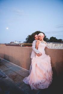 wedding photo - Incredible Queer Wedding At Philadelphia’s Magic Gardens