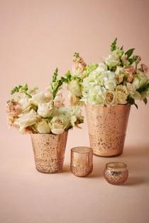 wedding photo - Modern Copper And Fuchsia Wedding Ideas!