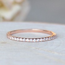 wedding photo - Eternity Ring - Rose Gold