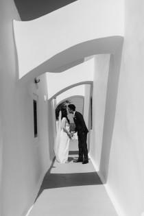 wedding photo - Fabulous But Moody Destination Wedding In Greece - Weddingomania
