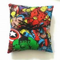 wedding photo - Marvel Avengers Wedding Ring Pillow- you choose the ribbon colour- (6x6 inch pillow)