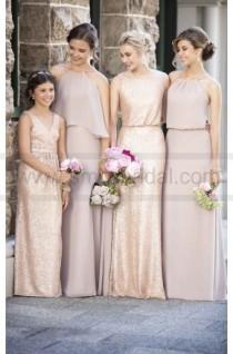 wedding photo -  Sorella Vita Floor-Length Chiffon Bridesmaid Dress Style 8736